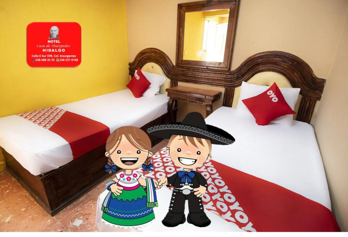Hotel Casa De Huespedes Hidalgo Tehuacán Exteriör bild